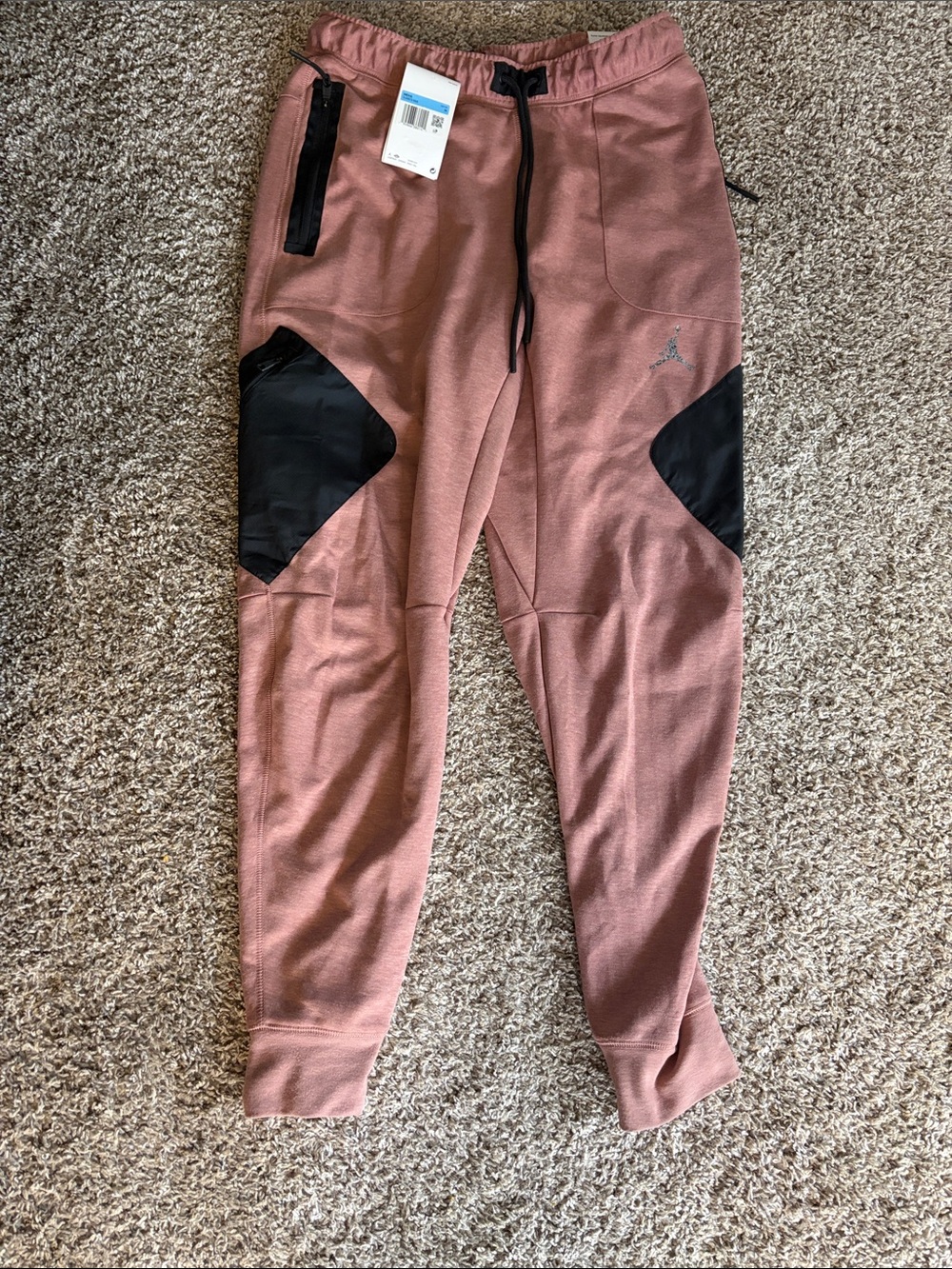 Jordan Men’s Pink Tech Fleece Jogger Pants